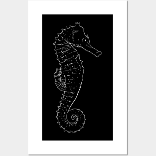 Seahorse, animal, wildlife, nature lover Posters and Art